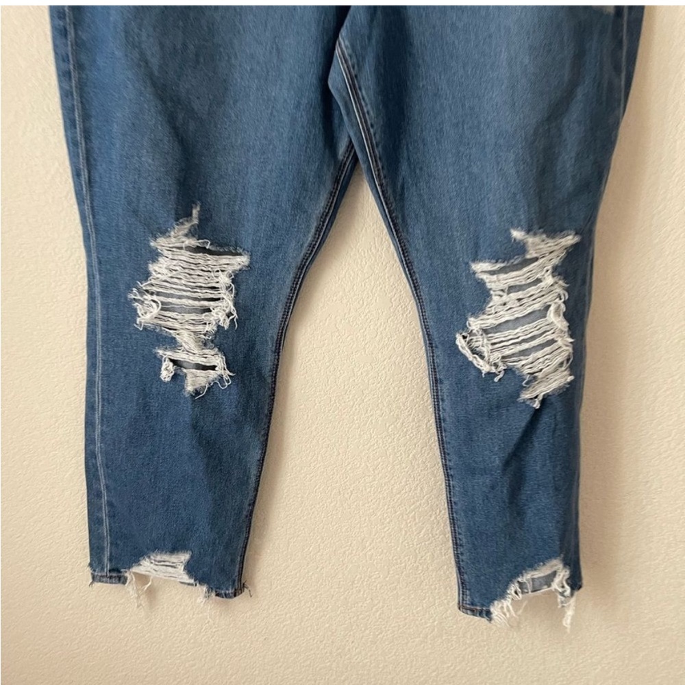 American Eagle Outfitters Blue Distressed Jeans - Picture 3 of 11